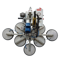 ELECTRIC GLASS VACUUM LIFTER VEB4+4 RCEBE UP TO 1200KG 220V OR 400V ELECTRIC GLASS VACUUM LIFTER VEB4+4 RCEBE UP TO 1200KG 220V OR 400V