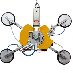 Glass vacuum lifter (battery) VBT4 PRO 400kg - 863MM-1781MM Longer extensions 