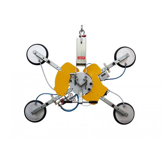 Glass vacuum lifter (battery) VBT4 PRO 400kg - 863MM-1781MM Longer extensions - Kapountalis