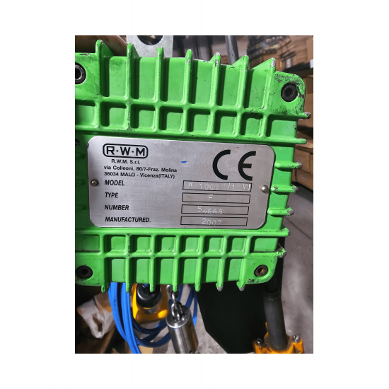 RWM Electric Chain Hoist | 10m 1000kg 380V single speed lightly used RWM Electric Chain Hoist | 10m 1000kg 380V single speed lightly used - Kapountalis