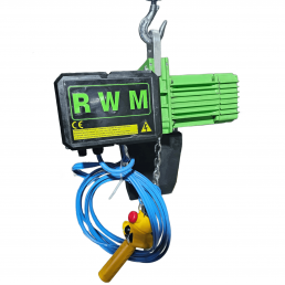 RWM Electric Chain Hoist | 10m 1000kg 380V single speed lightly used