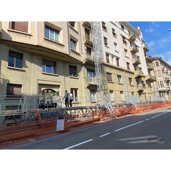 SAECLIMBER - Mast Climbing Work Platform P40 - 200M 4000KG - Kapountalis