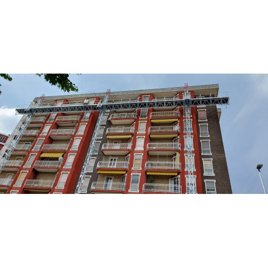 SAECLIMBER - Mast Climbing Work Platform P40 - 200M 4000KG - Kapountalis