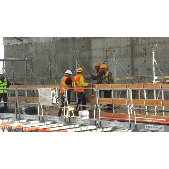 SAECLIMBER - Mast Climbing Work Platform P40 - 200M 4000KG - Kapountalis