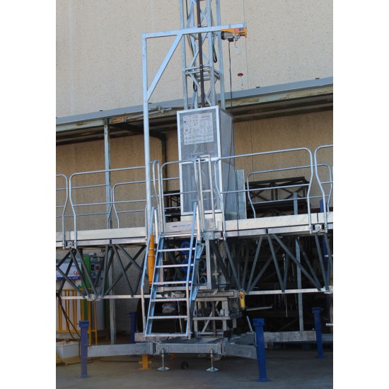SAECLIMBER - Mast Climbing Work Platform P45S 250M - 11500KG - Kapountalis