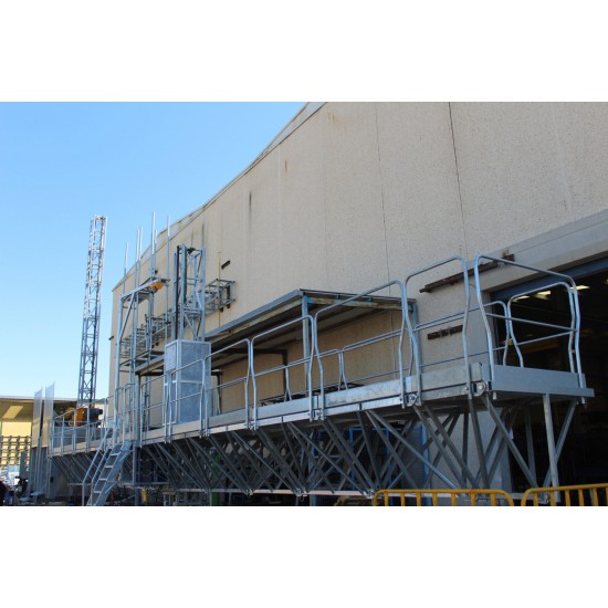 SAECLIMBER - Mast Climbing Work Platform P45S 250M - 11500KG - Kapountalis