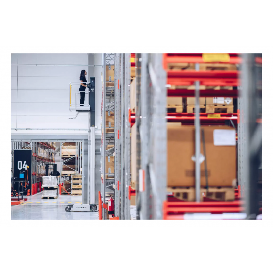 SAFELIFT ORDER PICKER ΜΗΧΑΝΗΜΑ ΣΥΛΛΟΓΗΣ ΠΑΡΑΓΓΕΛΙΩΝ MA60 6M ΥΨΟΣ ΕΡΓΑΣΙΑΣ 150KG - Kapountalis