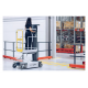 SAFELIFT ORDER PICKER ΜΗΧΑΝΗΜΑ ΣΥΛΛΟΓΗΣ ΠΑΡΑΓΓΕΛΙΩΝ MA60 6M ΥΨΟΣ ΕΡΓΑΣΙΑΣ 150KG - Kapountalis
