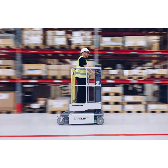 SAFELIFT ORDER PICKER ΜΗΧΑΝΗΜΑ ΣΥΛΛΟΓΗΣ ΠΑΡΑΓΓΕΛΙΩΝ MA50-R 5M ΥΨΟΣ ΕΡΓΑΣΊΑΣ 150KG - Kapountalis
