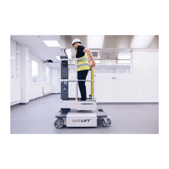 SAFELIFT ORDER PICKER ΜΗΧΑΝΗΜΑ ΣΥΛΛΟΓΗΣ ΠΑΡΑΓΓΕΛΙΩΝ MA50-R 5M ΥΨΟΣ ΕΡΓΑΣΊΑΣ 150KG - Kapountalis