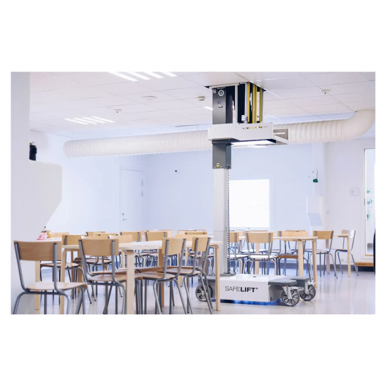 SAFELIFT ORDER PICKER ΜΗΧΑΝΗΜΑ ΣΥΛΛΟΓΗΣ ΠΑΡΑΓΓΕΛΙΩΝ MA50-R 5M ΥΨΟΣ ΕΡΓΑΣΊΑΣ 150KG - Kapountalis