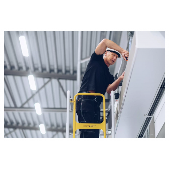 SAFELIFT ORDER PICKER ΜΗΧΑΝΗΜΑ ΣΥΛΛΟΓΗΣ ΠΑΡΑΓΓΕΛΙΩΝ MA50 5M ΥΨΟΣ ΕΡΓΑΣΙΑΣ-150KG - Kapountalis