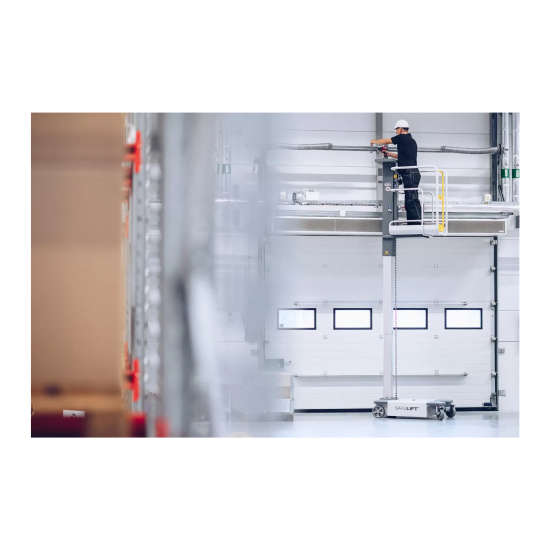 SAFELIFT ORDER PICKER ΜΗΧΑΝΗΜΑ ΣΥΛΛΟΓΗΣ ΠΑΡΑΓΓΕΛΙΩΝ MA50 5M ΥΨΟΣ ΕΡΓΑΣΙΑΣ-150KG - Kapountalis