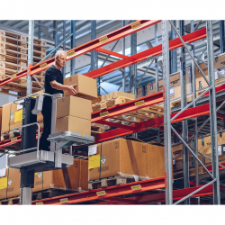 SAFELIFT ORDER PICKER ΜΗΧΑΝΗΜΑ ΣΥΛΛΟΓΗΣ ΠΑΡΑΓΓΕΛΙΩΝ SP50 5M ΥΨΟΣ ΕΡΓΑΣΙΑΣ 165KG