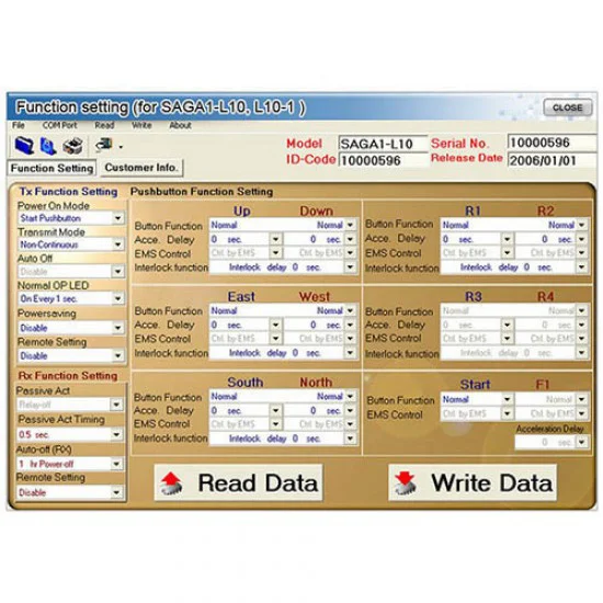 WIRELESS REMOTE CONTROLL SAGA 12/24 Vac/dc - 48-110-220 Vac WIRELESS REMOTE CONTROLL SAGA 12/24 Vac/dc - 48-110-220 Vac - Kapountalis