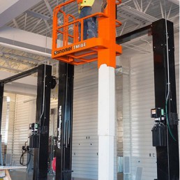 Snorkel TM16E electric-drive mast lift  Max Working Height 6.87m