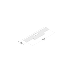 CARGOMASTER | Ανθεκτική πλατφόρμα φόρτωσης 60 × 12 cm CARGOMASTER | Ανθεκτική πλατφόρμα φόρτωσης 60 × 12 cm