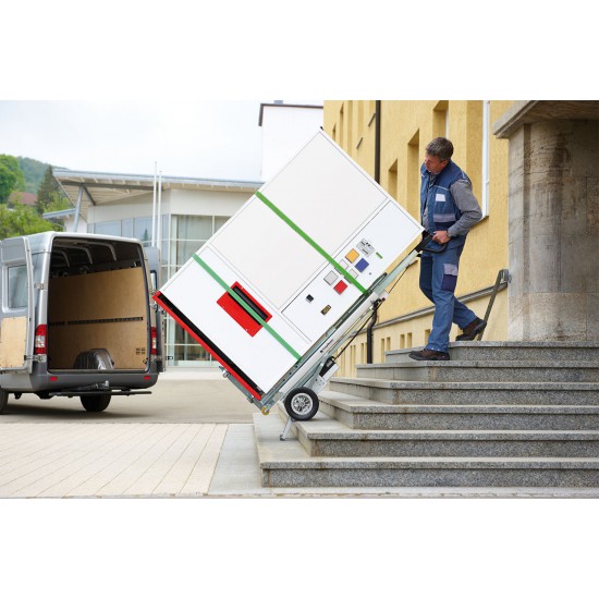 CARGOMASTER C400 | Electric Battery-Powered Stair Climbing Trolley - 400 kg CARGOMASTER C400 | Electric Battery-Powered Stair Climbing Trolley - 400 kg - Kapountalis