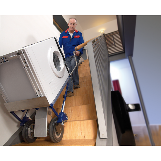 CARGOMASTER A142 | Electric Battery-Powered Stair Climbing Trolley - 140 kg CARGOMASTER A142 | Electric Battery-Powered Stair Climbing Trolley - 140 kg - Kapountalis