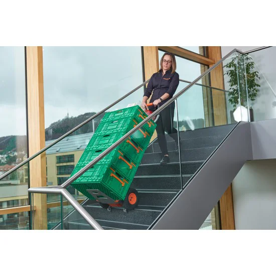 CARGOMASTER C120V | Ηλεκτρικό καρότσι μπαταρίας για σκάλες - 120 kg - Kapountalis
