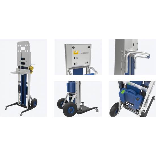 XSTO LFT170C1 | Electric wheelchair with platform lift - 170 kg - 1,1 m XSTO LFT170C1 | Electric wheelchair with platform lift - 170 kg - 1,1 m - Kapountalis