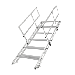 XSTO | Adjustable Aluminum Ladder 6 Steps