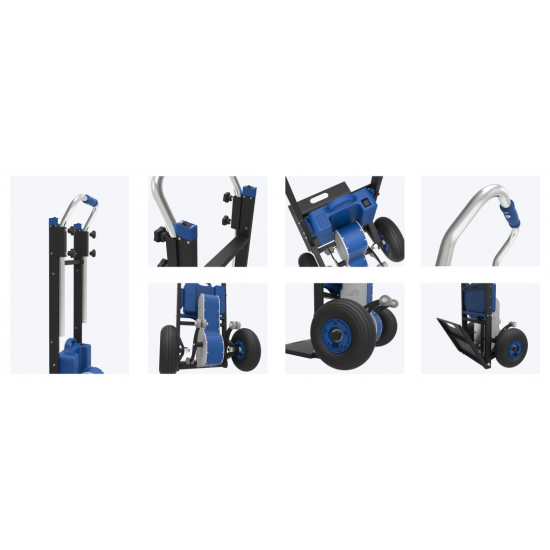 XSTO ZW4170D | Electric Stair Climbing Cart - 170 kg - Kapountalis