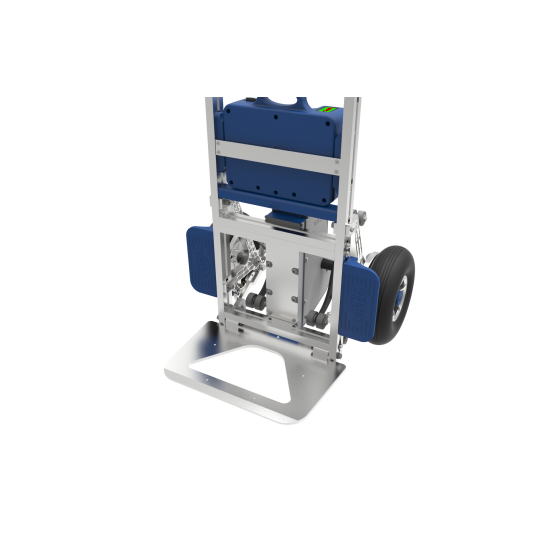 XSTO ZW7170GF | Ηλεκτρικό αναδιπλούμενο καρότσι ανύψωσης για σκάλες με φρένα - 170 kg - Kapountalis