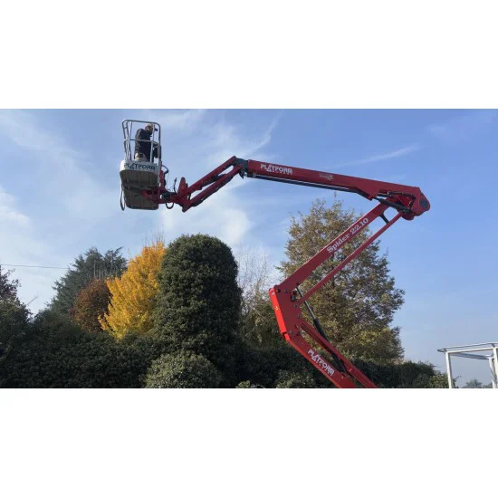 Platform Basket Spider 22.10 (MOD 2013) Tracked Hybrid Spider Aerial Work Platform up to 21.70m 230kg | Available for Rent - Kapountalis