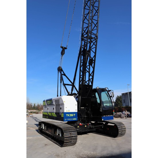 TeknoGRC TK35 T | Ερπυστριοφόρος γερανός με δικτυωτό βραχίονα| 35t, 29.5m - Kapountalis
