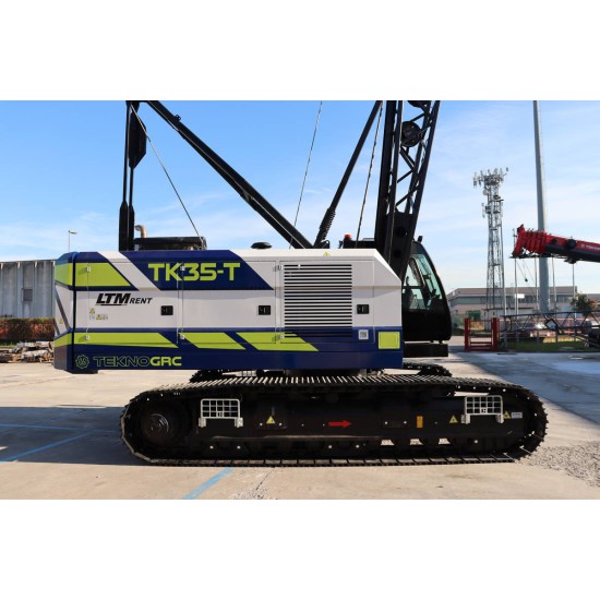 TeknoGRC TK35 T | Ερπυστριοφόρος γερανός με δικτυωτό βραχίονα| 35t, 29.5m - Kapountalis