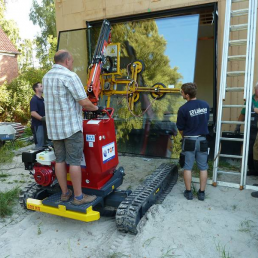 Ερπυστριοφόρο Aνυψωτικό Tζαμιών all terrain 900kg,4500mm ανύψωση