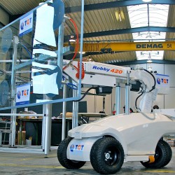 Ανυψωτικο Robot τζαμιων Robby 420 universal 420kg-2.8m