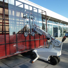 Ανυψωτικο Robot τζαμιων Robby 420 universal 420kg-2.8m