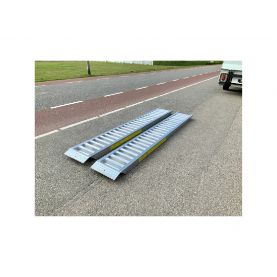 Set Aluminum 3M ramps 3000kg - Kapountalis