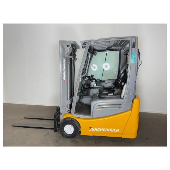 JUNGHEINRICH ΜΕΤΑΧΕΙΡΙΣΜΕΝΟ ΗΛΕΚΤΡΙΚΟ ΚΛΑΡΚ EFG213 1.300kg (2017) Triplex BH 205cm 3.Valve - Kapountalis