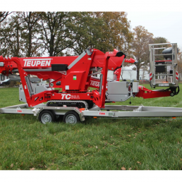 USED self-propelled 23M telescopic crawler TEUPEN LEO 23 GT