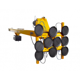 Βεντούζα ανύψωσης μπαταρίας με προεξοχή και αντίβαρα εώς 1200kg - DSMH2