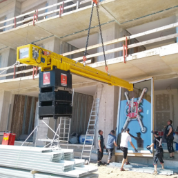 Σύστημα κρέμασης με αντίβαρα UPO3000 μέγιστο φορτίο 3000kg