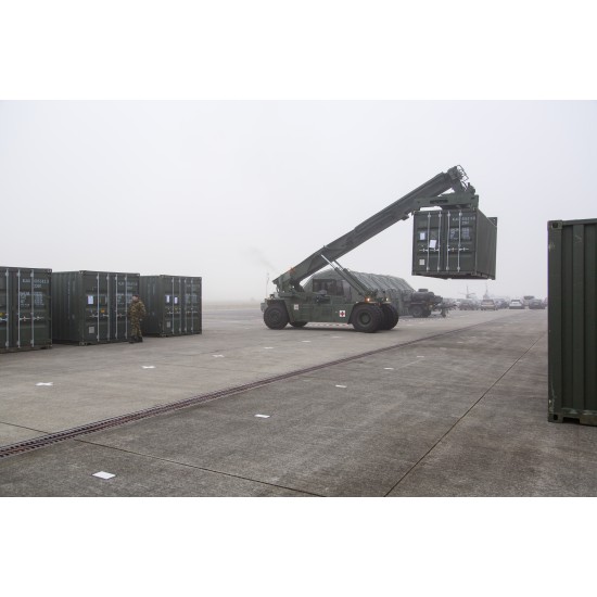 UPLIFTING Container Handler Model TUP CH ΓΙΑ ΑΔΕΙΑ CONTAINERS 30ton-36ton-42ton - Kapountalis
