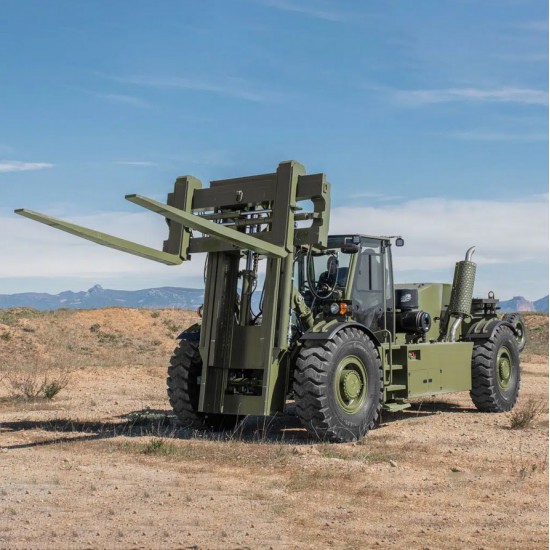 MILITARY Forklift Model TUP 16-ATAB FOR 16 TON - Kapountalis
