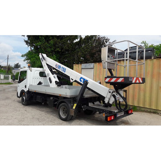 used Telescopic Truck Mounted Boom Lifts b-lift 150, manufactured in 2013 used Telescopic Truck Mounted Boom Lifts b-lift 150, manufactured in 2013 - Kapountalis