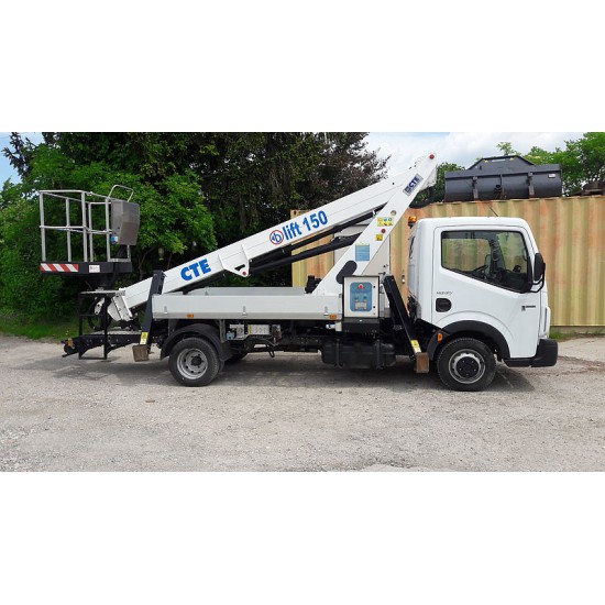 used Telescopic Truck Mounted Boom Lifts b-lift 150, manufactured in 2013 used Telescopic Truck Mounted Boom Lifts b-lift 150, manufactured in 2013 - Kapountalis