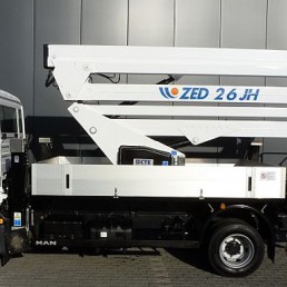 CTE TRUCK WORKIG PLATFORM ON MAN CHASSIS ZED 26JH (2013)