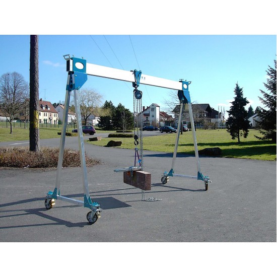 MOBILE ALUMINIUM crane AKF-HV - 1500 kg load capacity, 3330 mm clear width MOBILE ALUMINIUM crane AKF-HV - 1500 kg load capacity, 3330 mm clear width - Kapountalis