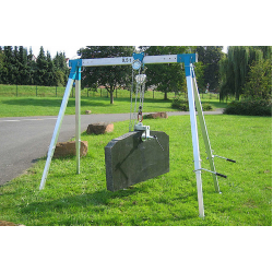 Stationary gantry crane 