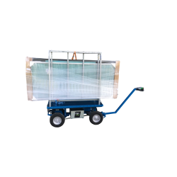 POWERFUL ELECTRIC TROLLEY FOR TRANSPORTING GOODS UP TO 1500KG