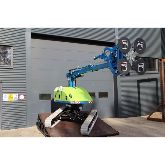 CRAWLER GLASS ROBOT WINLET 1000 FOR 1000KG UP TO 5M - Kapountalis