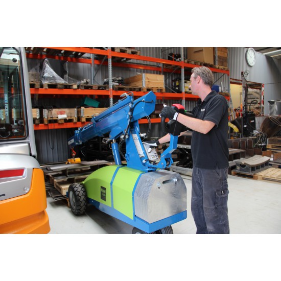 MINI ELECTRIC CRANE LASIUS 1000KG - 4M - Kapountalis