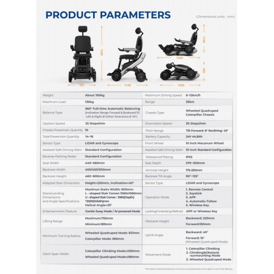 XSTO Mobility X12 | Robotic Mobility System for People with Disabilities with Full All-Terrain Access - 136 kg XSTO Mobility X12 | Robotic Mobility System for People with Disabilities with Full All-Terrain Access - 136 kg - Kapountalis
